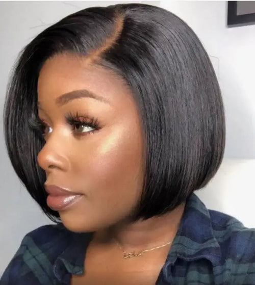 Alice | Long Bob Human Hair Wig with 4x4 Lace Front