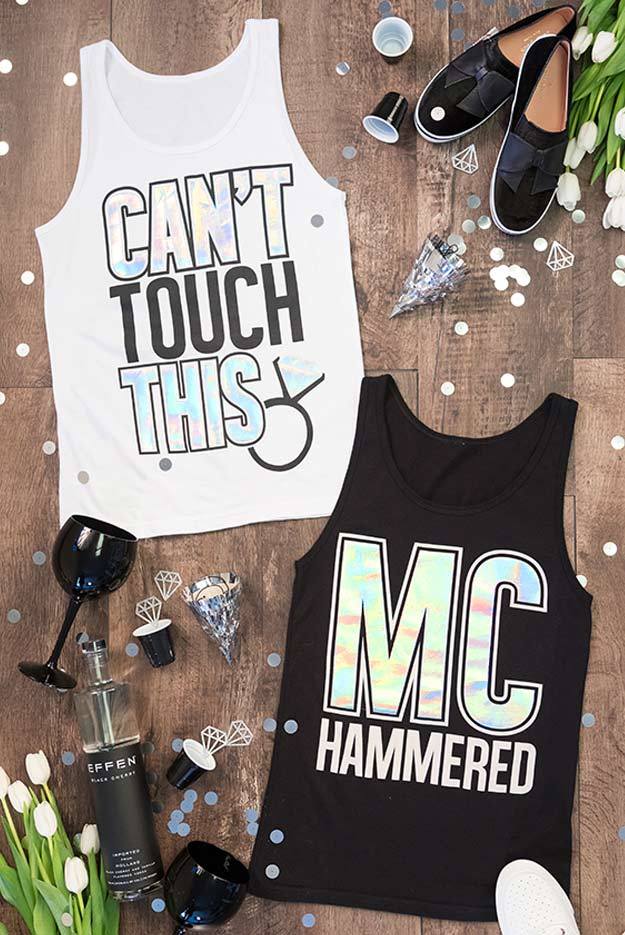 Bachelorette Party Shirts - MC Hammered | Can't Touch This