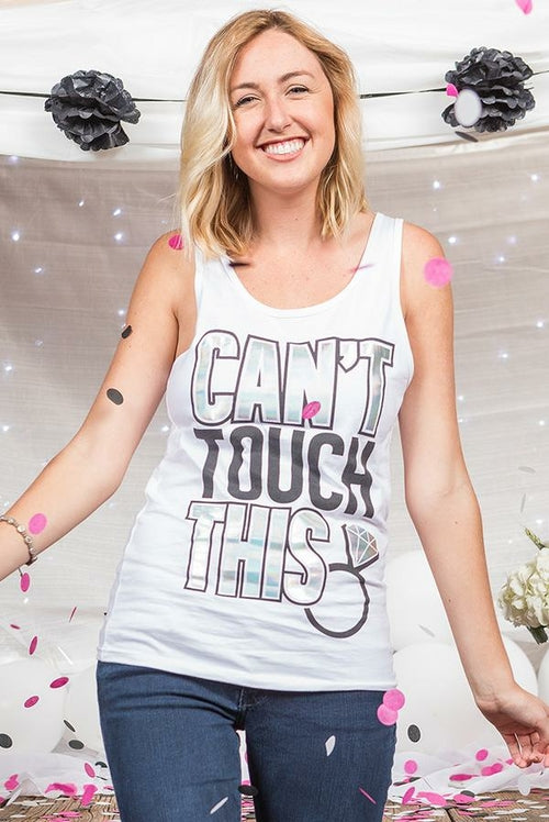 Bachelorette Party Shirts - MC Hammered | Can't Touch This