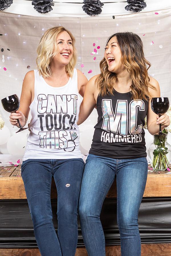 Bachelorette Party Shirts - MC Hammered | Can't Touch This