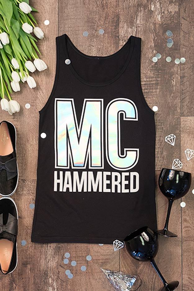Bachelorette Party Shirts - MC Hammered | Can't Touch This