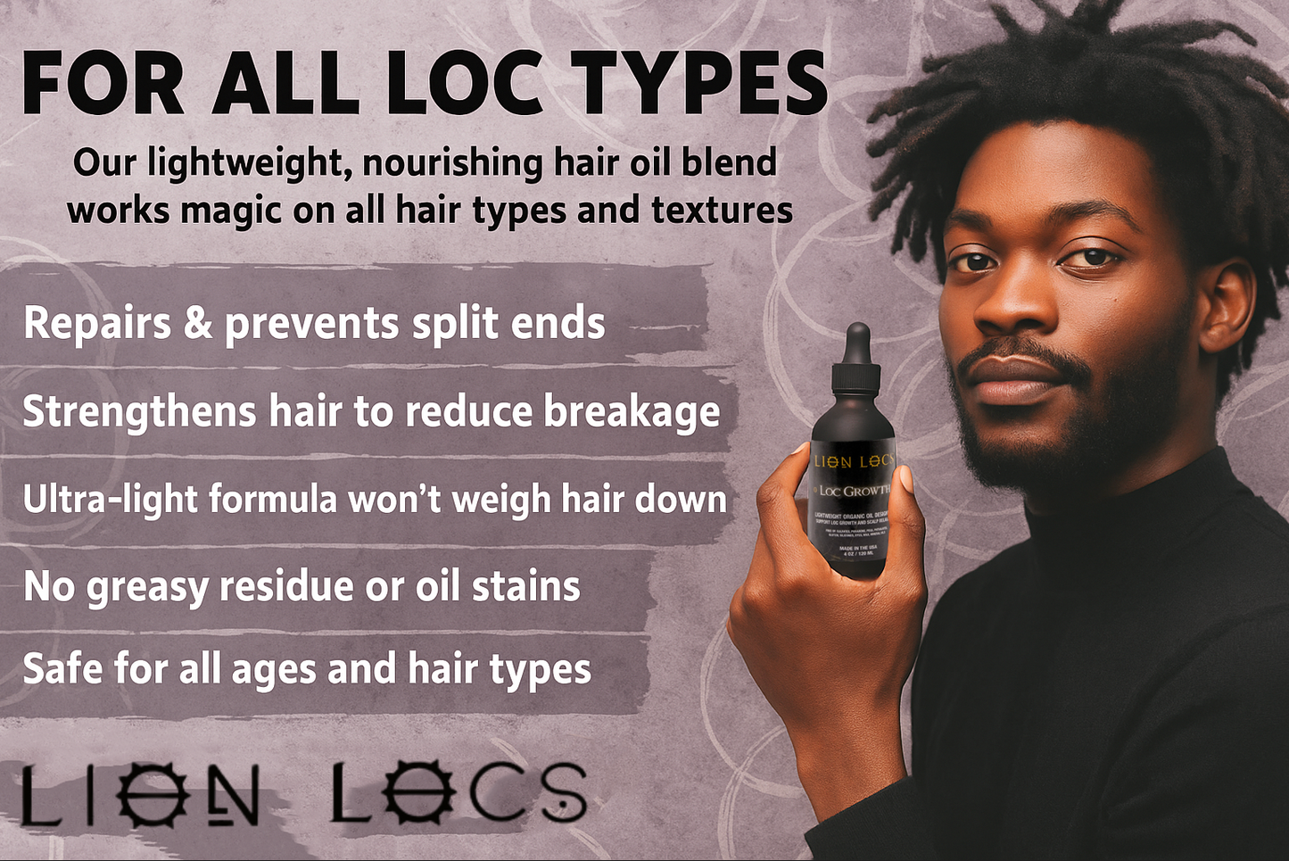 Lion Locs Loc Growth Oil