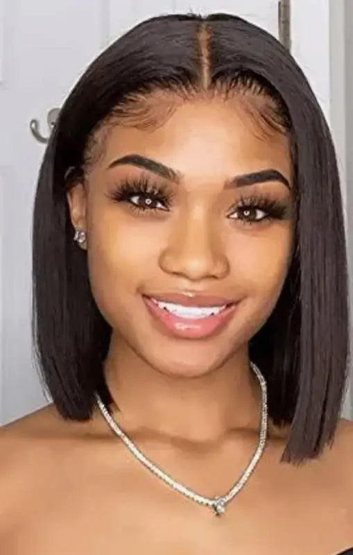 Alice | Long Bob Human Hair Wig with 4x4 Lace Front