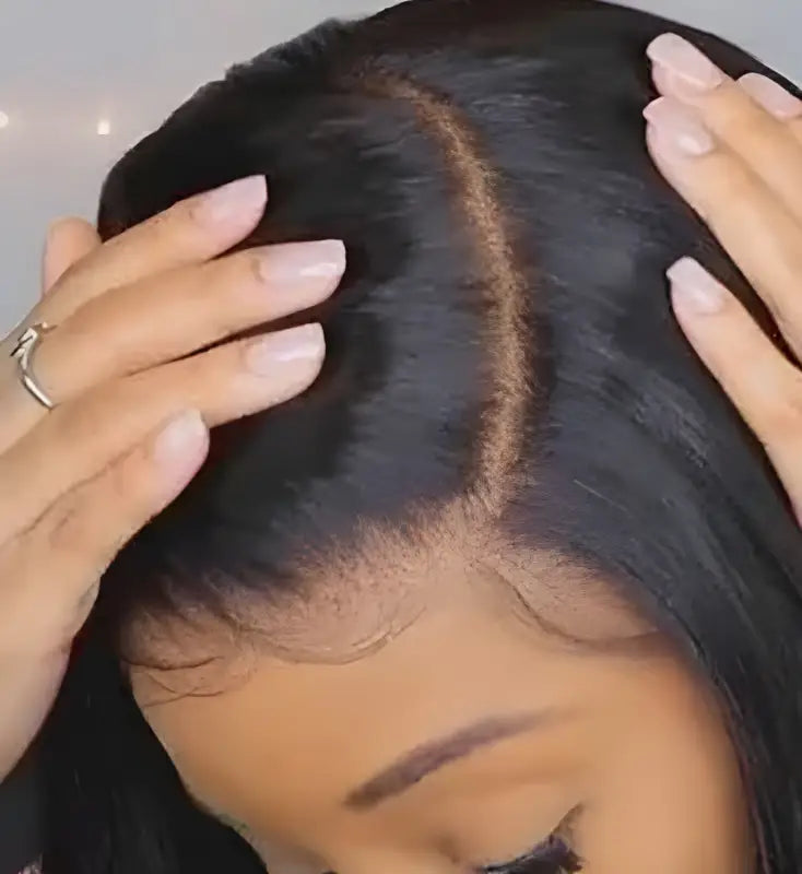 Alice | Long Bob Human Hair Wig with 4x4 Lace Front