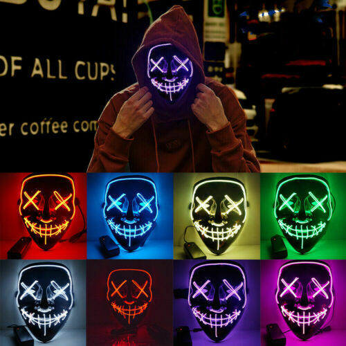 Halloween Masks Cosplay Mask Blue Color