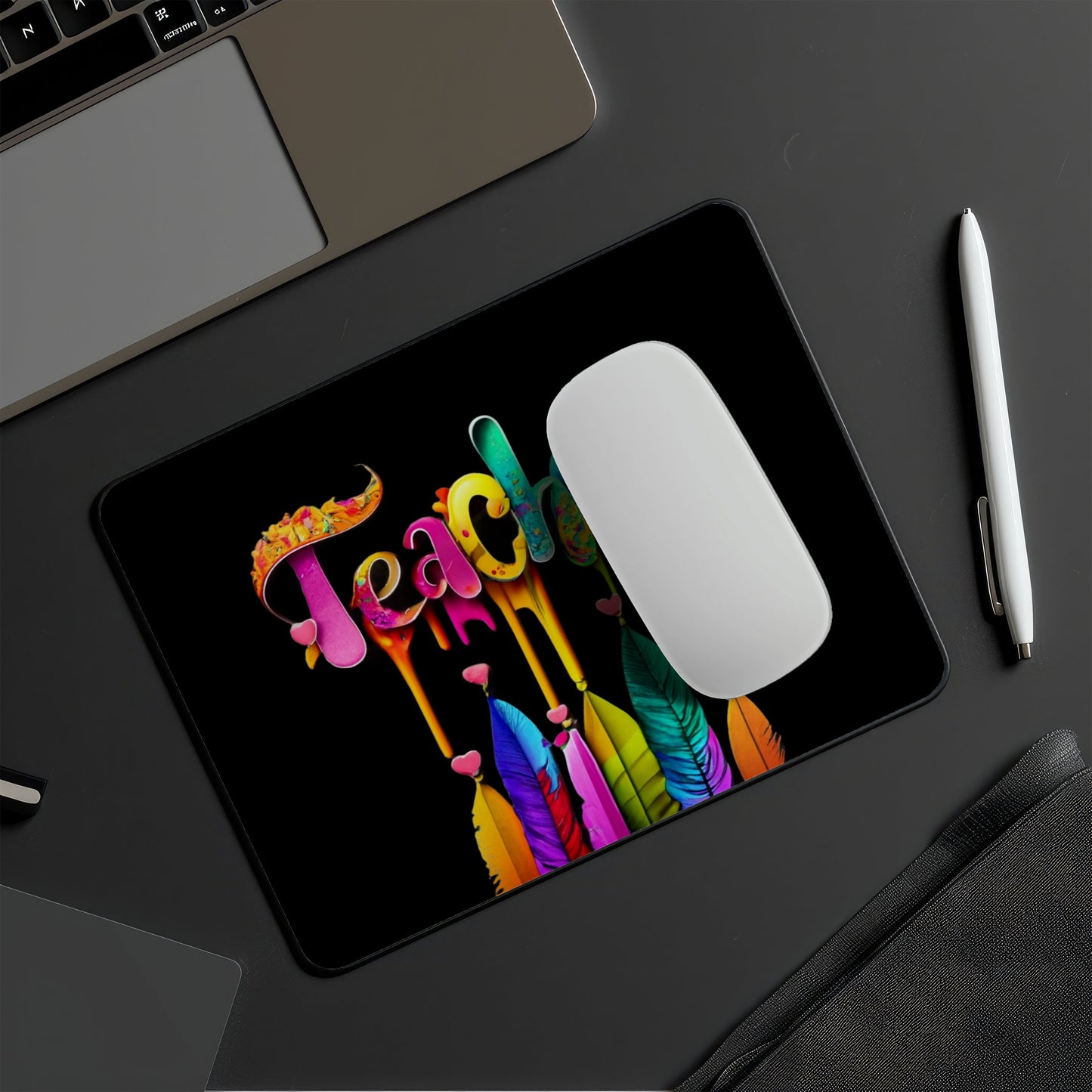 School Teacher Non-Slip Computer Mousepad Mouse Pad