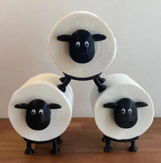 Charming Sheep Toilet Roll Holder
