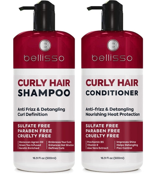 Curly Shampoo and Conditioner Set
